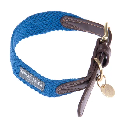 Collier Nomad Tales Bloom, saphir pour chien