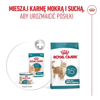 Royal Canin Ageing 15+ w sosie