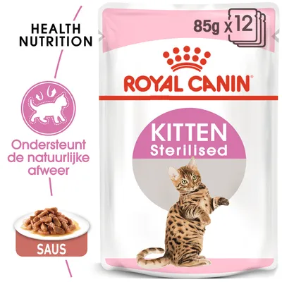 Royal Canin Sterilised Kitten in Saus