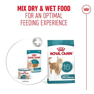 Royal Canin Ageing 15+ Chunks in Gravy