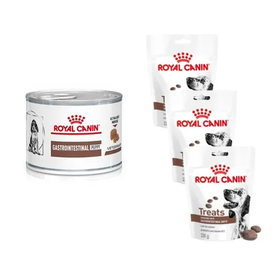 Royal Canin Veterinary Canine Gastrointestinal мусс + снэк 3 x 230 г в подарок! Royal Canin Veterinary Canine Gastrointestinal мусс + снэк 3 x 230 г в подарок!