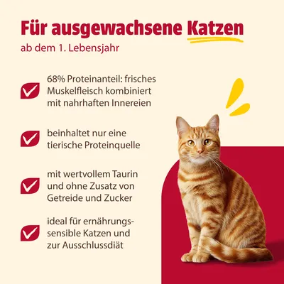 animonda Carny Single Protein Adult 6 x 200 g