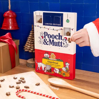 Pooch & Mutt Gingerbread Festive Advent Calendar - 1 Advent Calendar Pooch & Mutt Gingerbread Festive Advent Calendar - 1 Advent Calendar