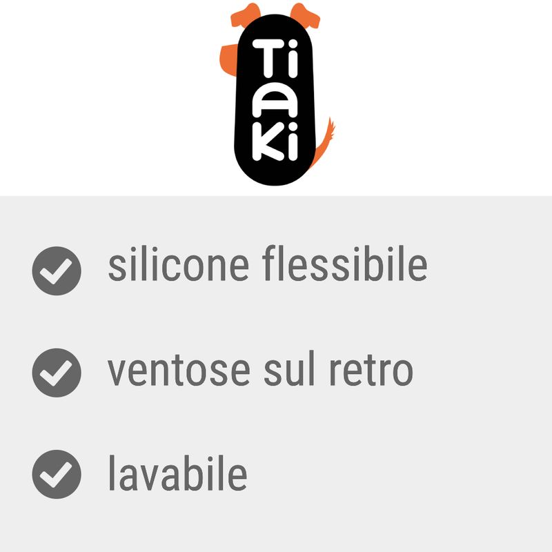 Tappetino da leccare TIAKI Zucca