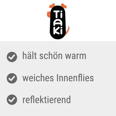 Tiaki. Hält schön warm, weiches Innenflies, reflektierend.