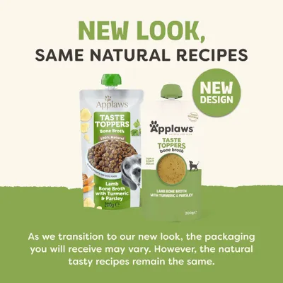 Applaws Taste Toppers Bone Broth 6 x 200g - Lamb Applaws Taste Toppers Bone Broth 6 x 200g - Lamb