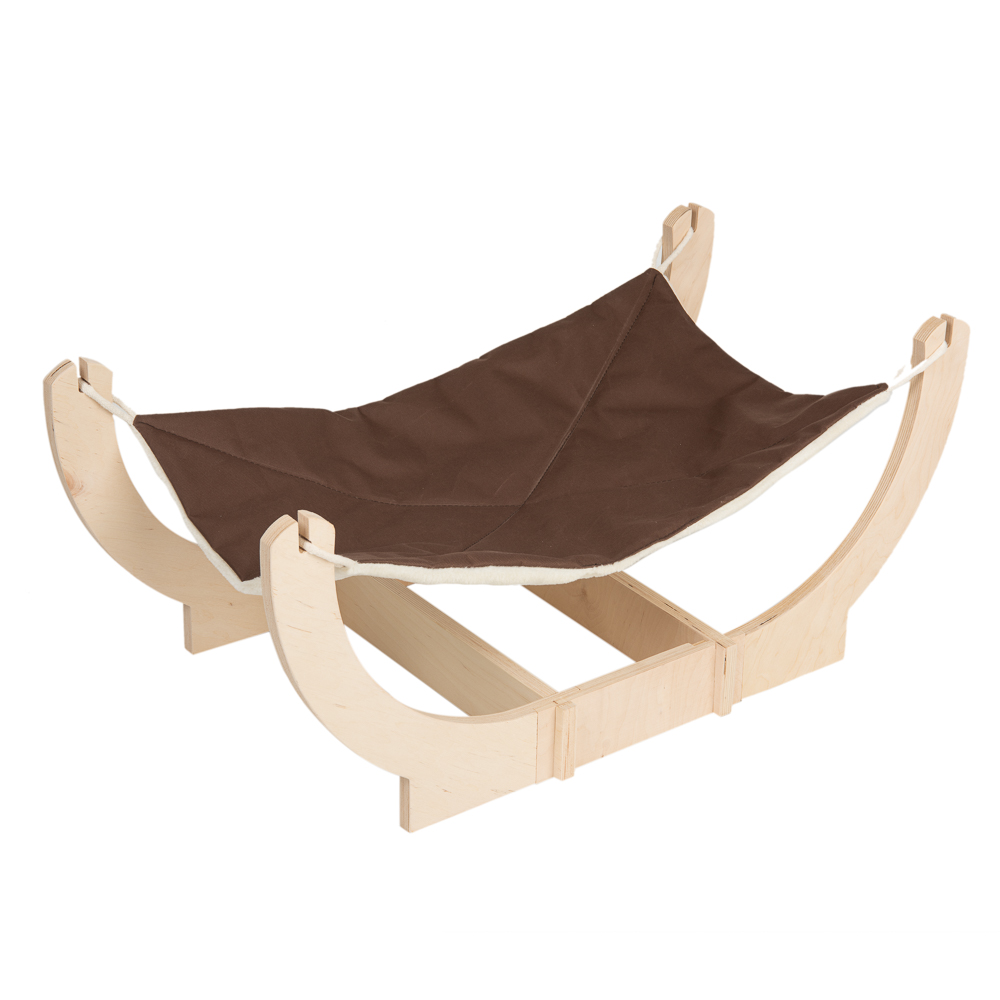 Photos - Other for Cats Paradise Natural Hammock - Iris - Large: 79.7 x 41 x 34.2 cm (L x W x H)