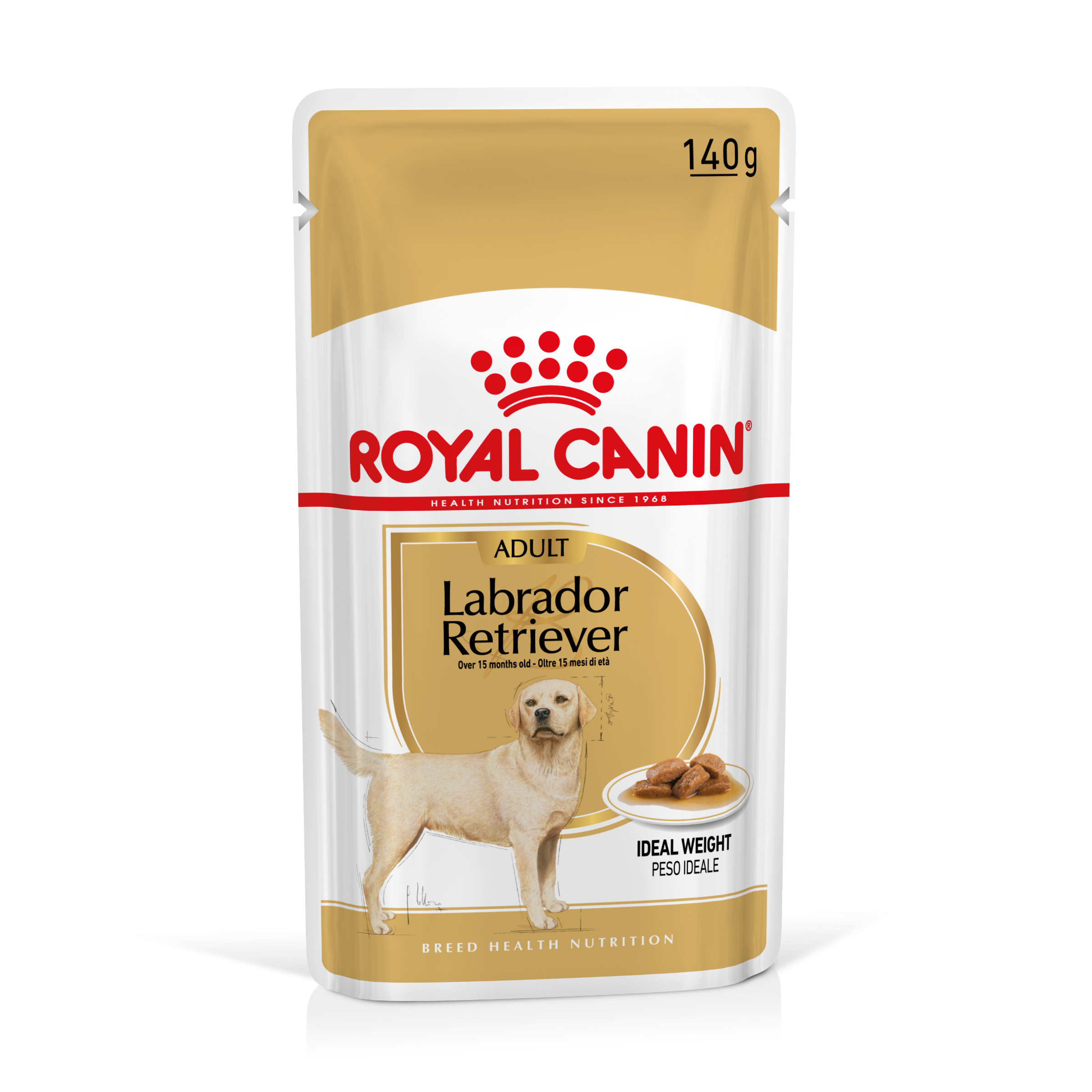 Fotografie produktu: Royal Canin Breed Labrador Retriever Adult v omáčce - 40 x 140 g