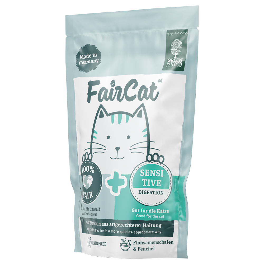 FairCat Våtfôrposer 16 x 85 g – Sensitive (16 x 85 g)