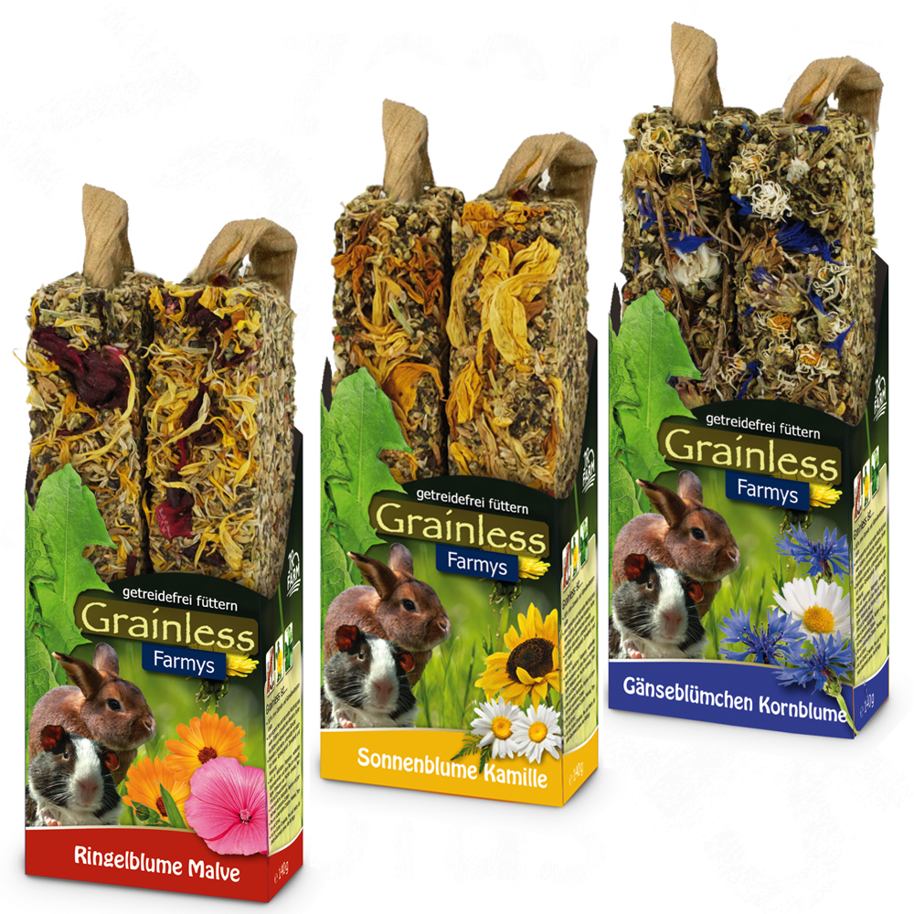 Fotografie produktu: JR Farm Farmy's Grainless míchané balení - 6 x 2 ks (6 x 140 g)