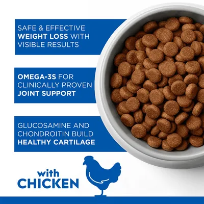 Hill's Science Plan Perfect Weight & Active Mobility Adult 1+ Medium with Chicken - Economy Pack: 2 x 12kg