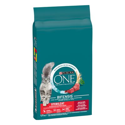 PURINA ONE SterilCat crocchette con Manzo per gatto