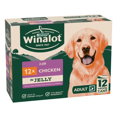 Winalot Classics in Jelly 12 x 400g - Chicken