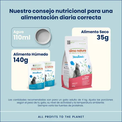 Almo Nature Functional Sterilised - 6 x 70 g - Pollo
