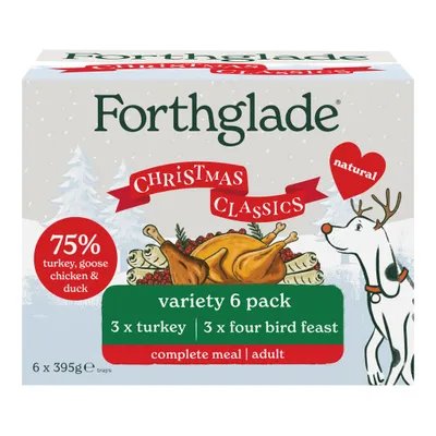 Forthglade Complete Meal Grain-Free Adult Dog - Christmas Classics Forthglade Complete Meal Grain-Free Adult Dog - Christmas Classics
