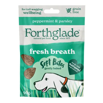 Forthglade Functional Natural Soft Bites - Fresh Breath - 90g Forthglade Functional Natural Soft Bites - Fresh Breath - 90g