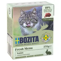 Bozita Tetra Chunks in Sauce 6 x 370g - Rabbit