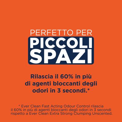 Lettiera agglomerante Ever Clean® Fast Acting Odour Control