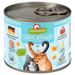 GranataPet DeliCatessen 6 x 200 g Umido per gatto Salmone & Tacchino
