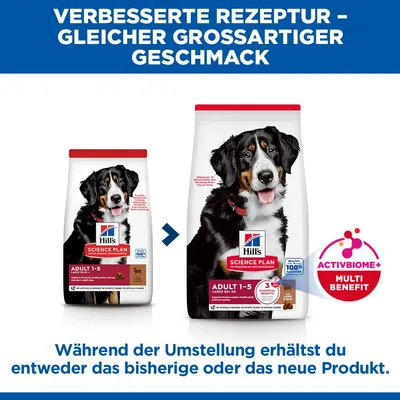Hill's Science Plan Adult 1-5 Large avec agneau, riz - 14 kg