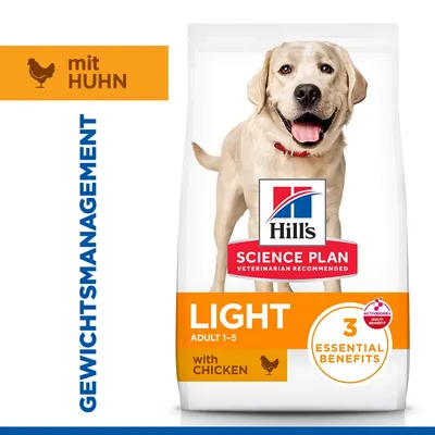Hill's Science Plan Adult Light Large Breed mit Huhn - 14 kg