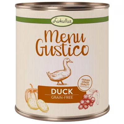 Lukullus Menu Gustico - And med gulrot, tyttebær og rosmarin