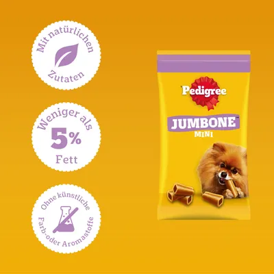 Pedigree Riesenknochen mit Rind - Sparpaket: Mini 12 x 160 g (12 x 4 Stück)