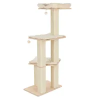 Arbre à chat Natural Paradise Orchid L - crème + support de fixation universel