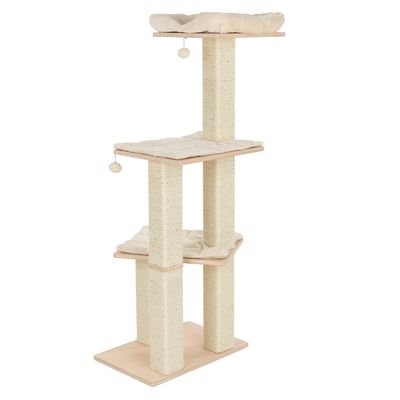 Arbre à chat Natural Paradise Orchid L crème + support de fixation universel