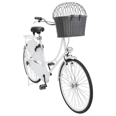 Trixie Front cykelkorg av polyrotting - L 44 x B 34 x H 41 cm