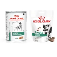 Royal Canin Vet Canine Satiety Weight Management Mousse + Satiety Snacks ¡gratis! - Satiety Weight Management Mousse (12 x 410 g) + Satiety Snacks (230 g)