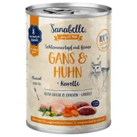 Sanabelle All Meat 6 x 380 g pour chat - Gans & Huhn