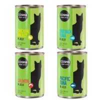 Offre découverte mixte Cosma Original en gelée pour chat - 6 x 400 g (4 sortes)