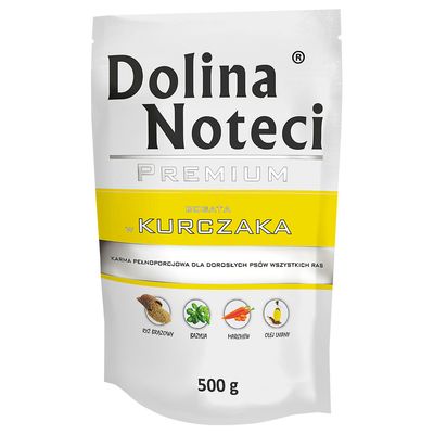 Dolina Noteci Premium in Beuteln, 10 x 500 g Reich an Huhn