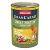 animonda GranCarno Adult Superfoods, 6 x 400 g Kurczak, szpinak, maliny i pestki dyni