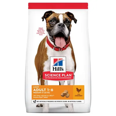 Hill's Science Plan Adult 1-6 Light Medium with Chicken - 2.5kg