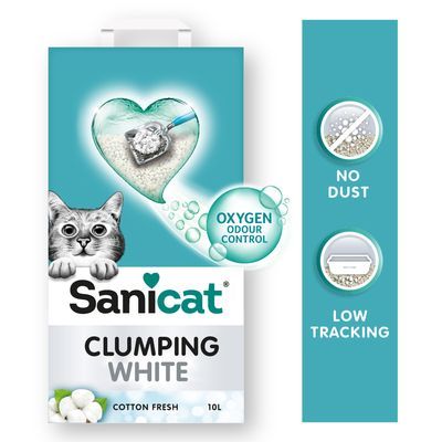 Sanicat Klonterende Kattenbakvulling Fris Katoen