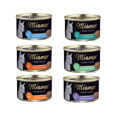 Testez-les! Miamor Filets Fins 6 x 100 g Testez-les! Miamor Filets Fins 6 x 100 g