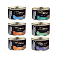 Testez-les! Miamor Filets Fins 6 x 100 g - 6 x 100 g, lot mixte (6 variétés)