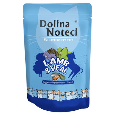 Dolina Noteci Superfood, 10 x 85 g Lamm und Kalb