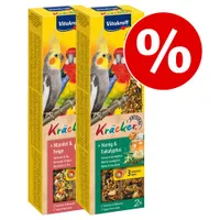 Mixpaket Vitakraft Kräcker Grosssittich 2 x 180 g - Mix (2 Sorten)