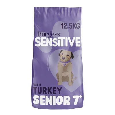 Burgess Sensitive Senior Dog 12.5kg