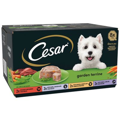 Cesar Garden Terrine Trays Mixed Pack in Loaf