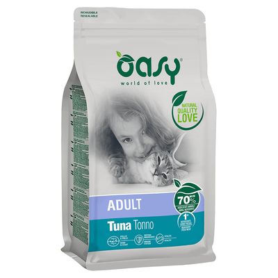 Oasy Adult Tonno Crocchette per gatti 7,5 kg