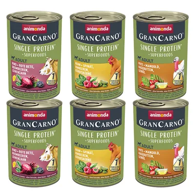 animonda GranCarno Adult Superfoods Blandet animonda GranCarno Adult Superfoods Blandet