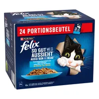 Felix Fantastic (So gut...) 48 x 85 g  - treska, losos, tuniak, platýz