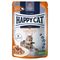 Ekonomické balenie Happy Cat Pouch Meat in Sauce 24 x 85 g Pozemok kačica