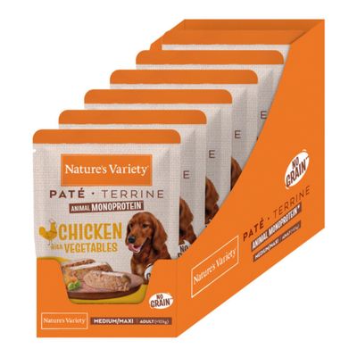 Nature's Variety Original Paté No Grain Medium/Maxi Adult 8 x 300 g