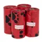 Hundepose med duft 4 ruller à 15 Beutel rød, Rose