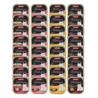 Mixpaket animonda Vom Feinsten 32 x 100 g - Fleisch Vielfalt mit Geflügel (4 Sorten) 